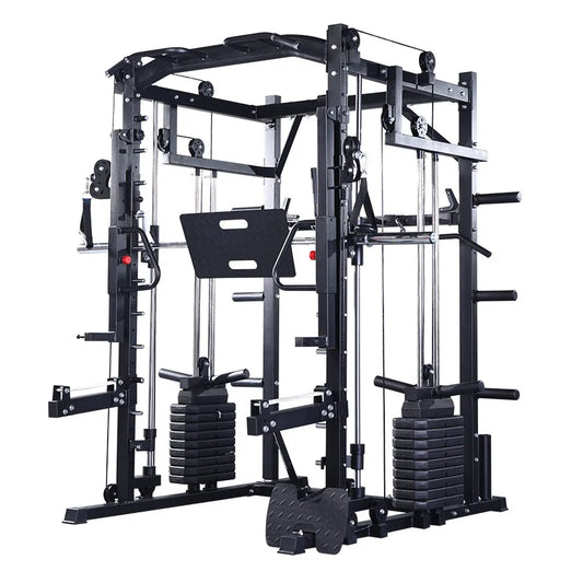 PowerFlex Multi-Functional Smith Machine with Squat & Press Station