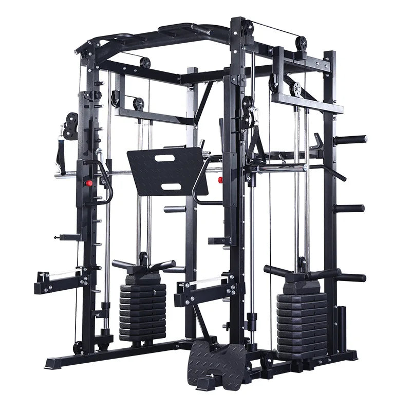 PowerFlex Multi-Functional Smith Machine with Squat & Press Station