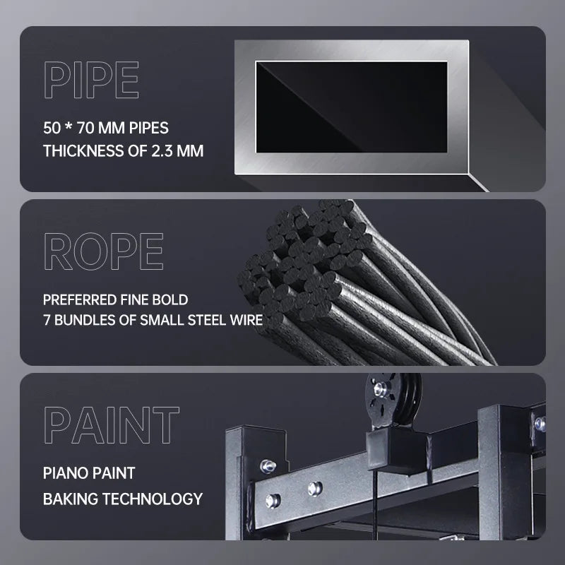 PowerFlex Multi-Functional Smith Machine with Squat & Press Station